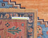 9x12 Orange Blue Aryana Afghan Hand Knotted Veg Dye Wool Area Rug